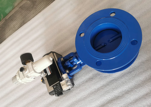 RTO、VOCS煙氣處理氣動蝶閥_除塵氣動通風(fēng)蝶閥